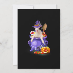 Goat With Hat Candy Pumpkin Halloween Gift Save The Date