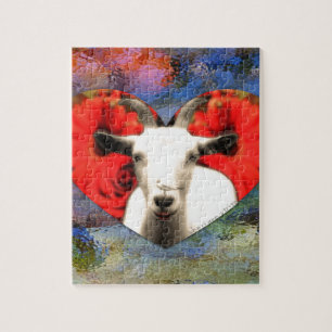 Goat With Heart Puzzle