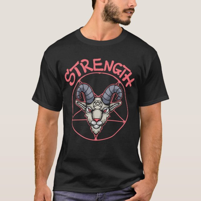 Goat with Horns streetwear T-Shirt