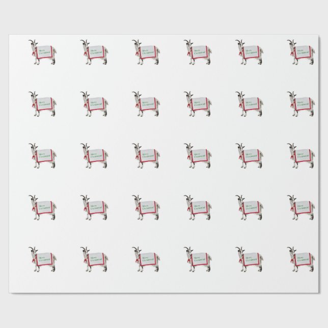 Goat Wrapping paper (Seam)