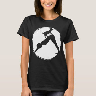 Goat Yoga Downward Dog Position - Yoga Student or T-Shirt