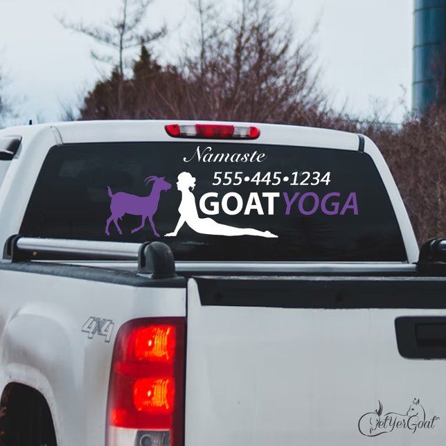 Goat Yoga With Phone Number (Creator Uploaded)