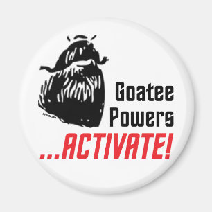 Goatee Powers Magnet