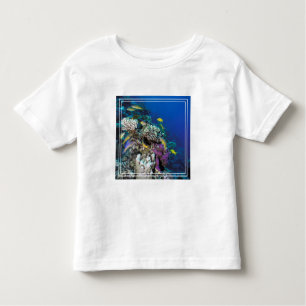 Goatfish Swarm Around Small Coral Toddler T-Shirt