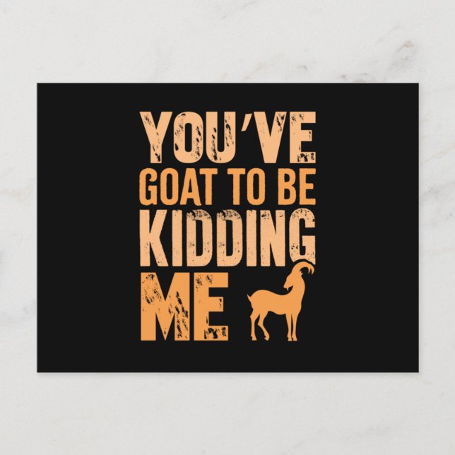 Goatlife Postcard (Front)