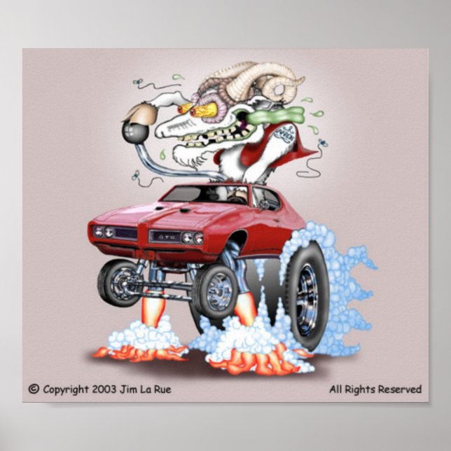 Goatoon Monster Poster (Front)