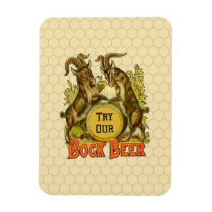 Goats Bock Beer Advertising Magnet