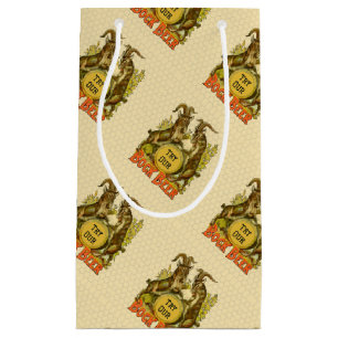 Goats Bock Beer Advertising Small Gift Bag