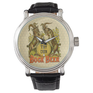Goats Bock Beer Advertising Watch