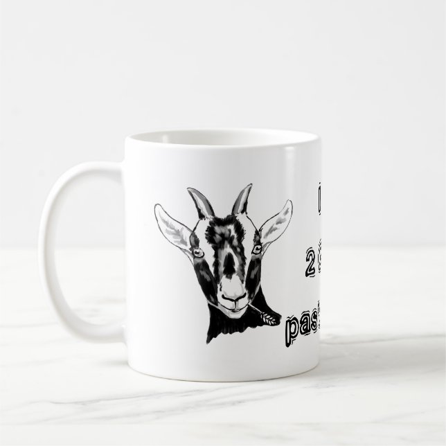 goats coffee mug (Left)