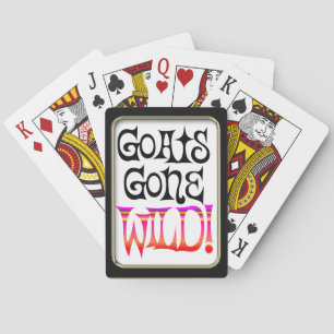 Goats Gone Wild  Bicycle® Playing Playing Cards