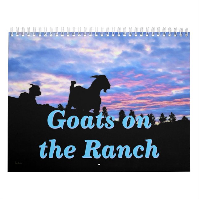 Goats on the Ranch Calendar (Cover)