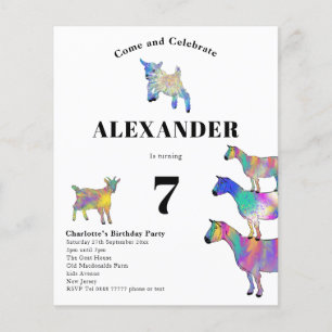 Goats Themed Birthday Party
