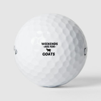 GOATS WEEKEND GOLF BALLS