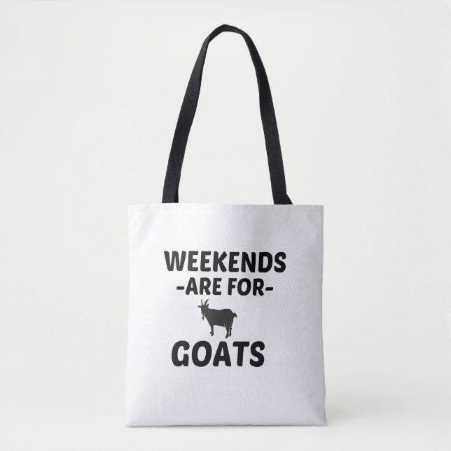 GOATS WEEKEND TOTE BAG (Front)