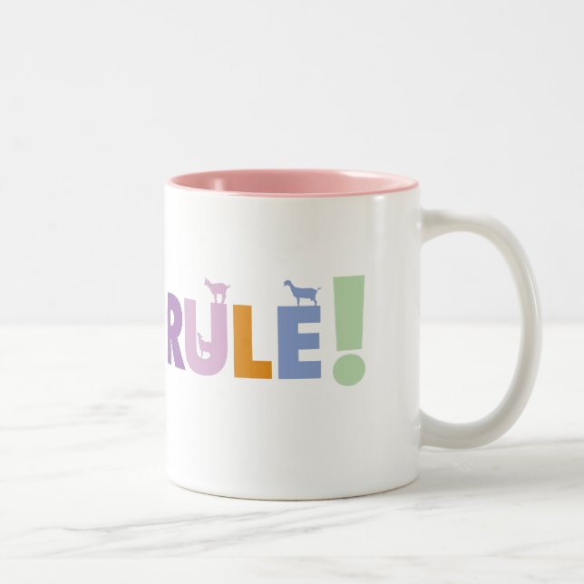 GOATSRULE.CR Two-Tone COFFEE MUG (Right)
