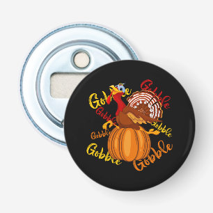 Gobble Gobble Gobble Pumpkin-16194 Bottle Opener