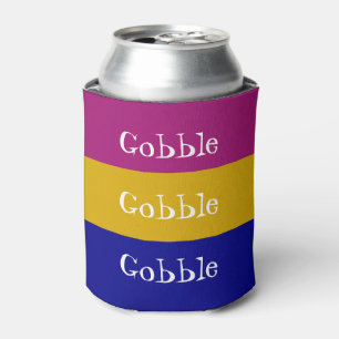 Gobble, Gobble, Gobble Thanksgiving Can Cooler