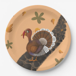 Gobble Gobble Paper Plate
