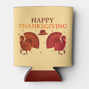 Gobble Gobble Thanksgiving Beverage Cooler