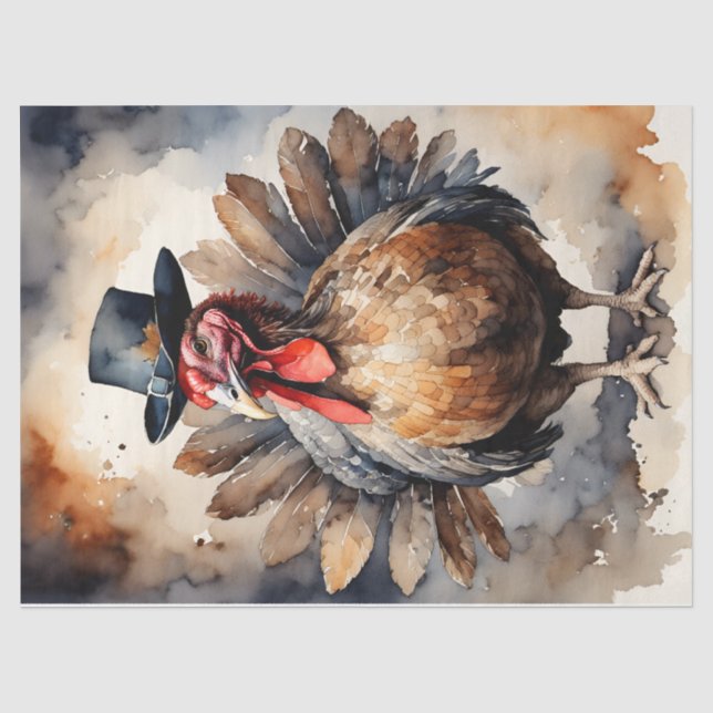 Gobble Gobble  Tissue Paper (Front)