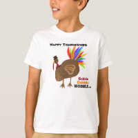 Gobble Gobble Wobble Thanksgiving Turkey