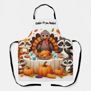 Gobble til we Wobble Apron