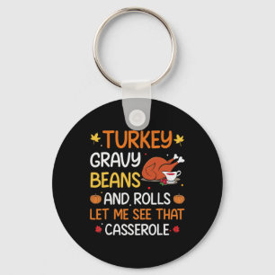 Gobble Til You Wobble Turkey Pilgrim Boys Men Than Key Ring