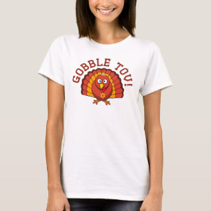 Gobble Tov Thanksgivukkah Turkey T-shirt