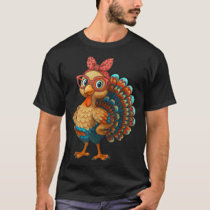 Gobble Turkey Day Happy Thanksgiving For Toddlers T-Shirt