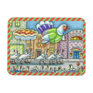 GOBBLER'S THANKSGIVING DAY PARADE & TURKEY BALLOON MAGNET