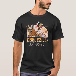 Gobblezilla Turkey Thanksgiving1136png1136 T-Shirt