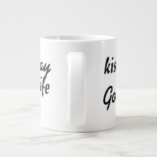 Goblet kiss of life Good Day Large Coffee Mug