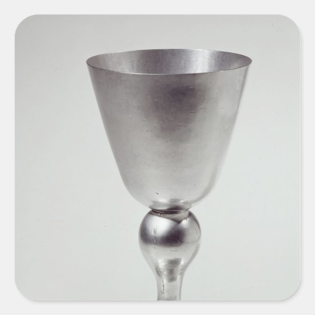 Goblet or wine cup, South American Square Sticker (Front)