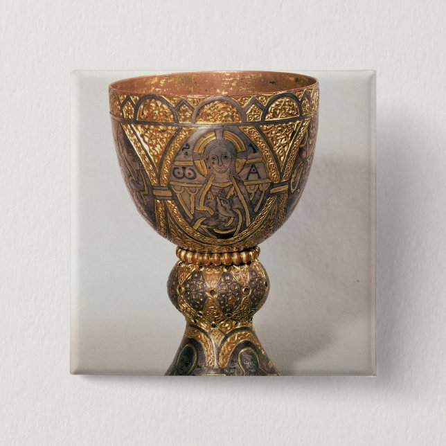 Goblet, pillaged from Turkey 15 Cm Square Badge (Front)