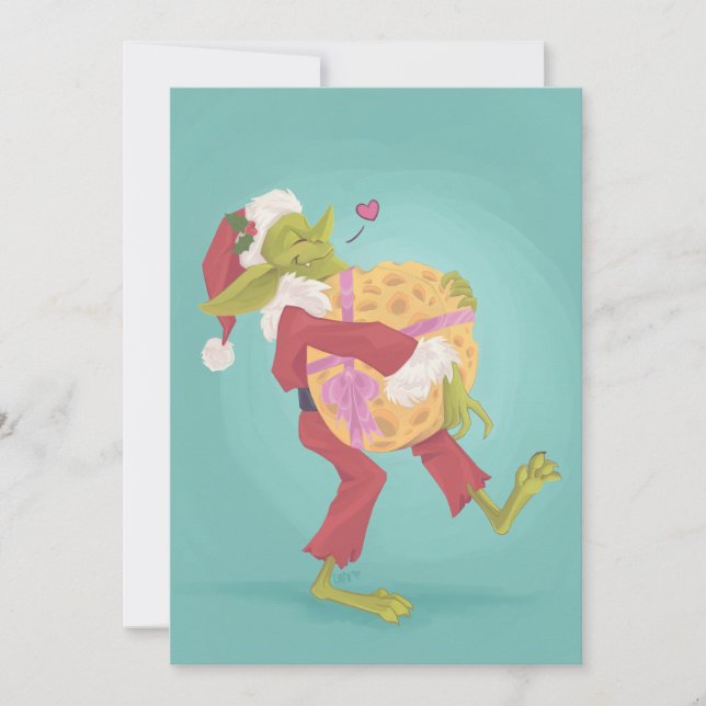 Goblin Christmas - Nice and Basic Holiday Card (Front)