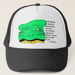 Goblin FACE HAT w/ Poem