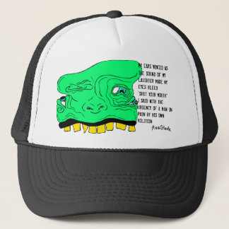 Goblin FACE HAT w/ Poem