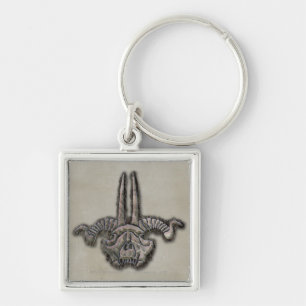 Goblin King Staff Icon Key Ring