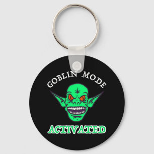 Goblin Mode Activated Key Ring