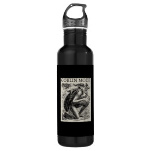 Goblin Mode Goblincore Vintage Aesthetic Funny Off 710 Ml Water Bottle