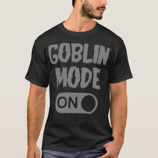 GOBLIN MODE ON Grey T-Shirt