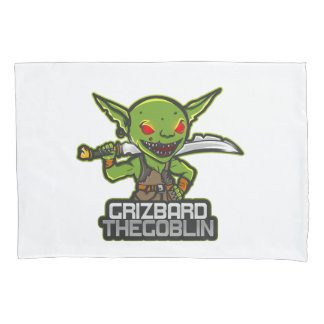 Goblin named Grizbard Pillowcase