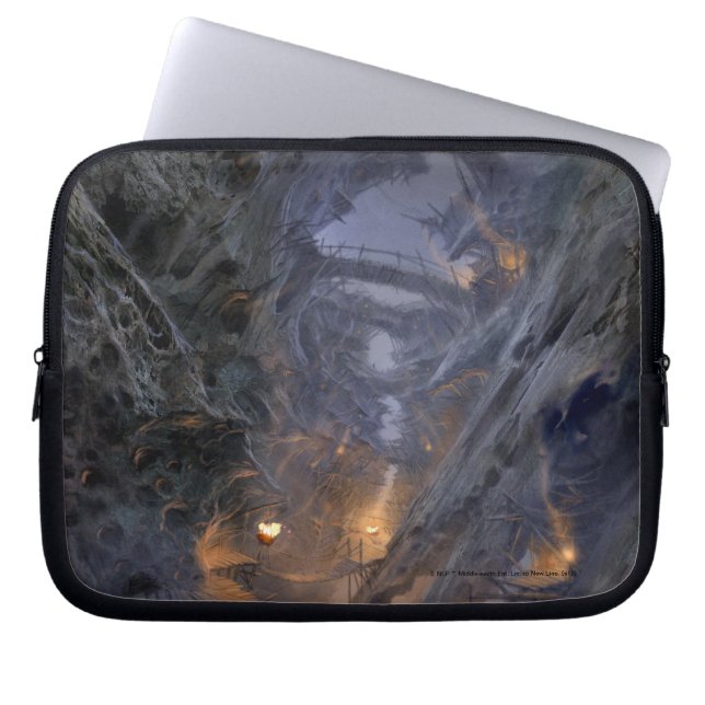 Goblin Town Concept - Bridges Laptop Sleeve (Front)