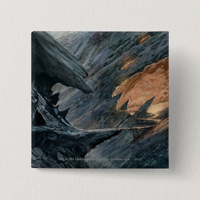 Goblin Town Concept - Pathway 15 Cm Square Badge (Front)