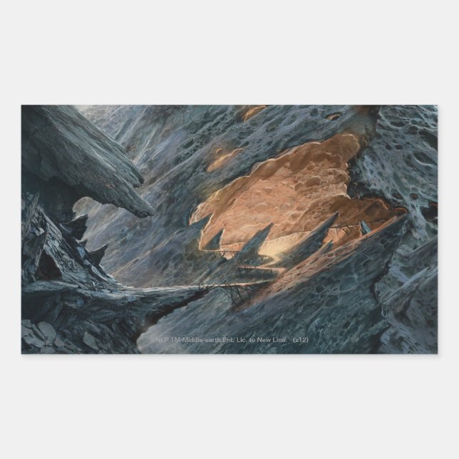 Goblin Town Concept - Pathway Rectangular Sticker (Front)