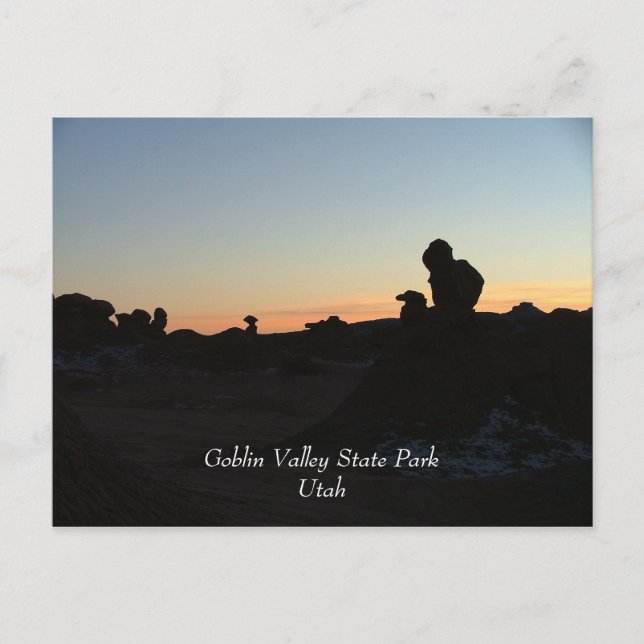 Goblin Valley State Park Postcard (Front)