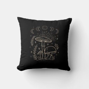 Goblincore Aesthetic Academia Cottagecore Mushroom Cushion