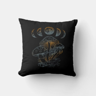 Goblincore Aesthetic Academia Cottagecore Mushroom Cushion