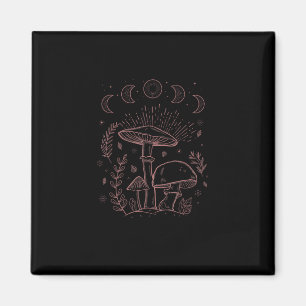 Goblincore Aesthetic Academia Cottagecore Mushroom Magnet